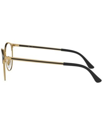 RX6375 Unisex Round Eyeglasses