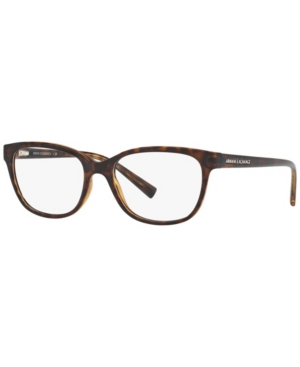 Armani Exchange Ax3037 Women's Cat Eye Eyeglasses In Shiny Hava