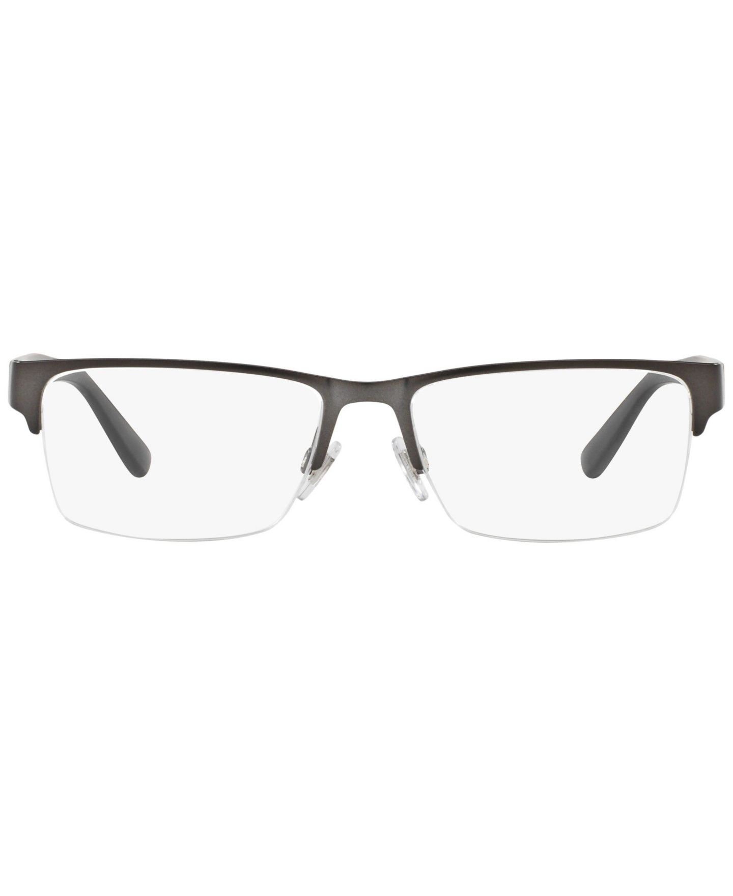 Мужские очки Polo Ralph Lauren Man Rectangle Metal PH1164 Eyeglasses, цвет: Dark Gunme — фото 3