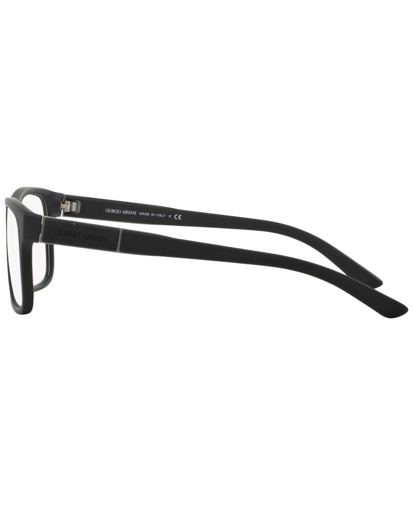 Мужские очки Giorgio Armani Man Rectangle Plastic AR7042 Eyeglasses, цвет: Каучуковый — фото 2