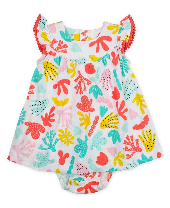 Macys coral new arrivals dress