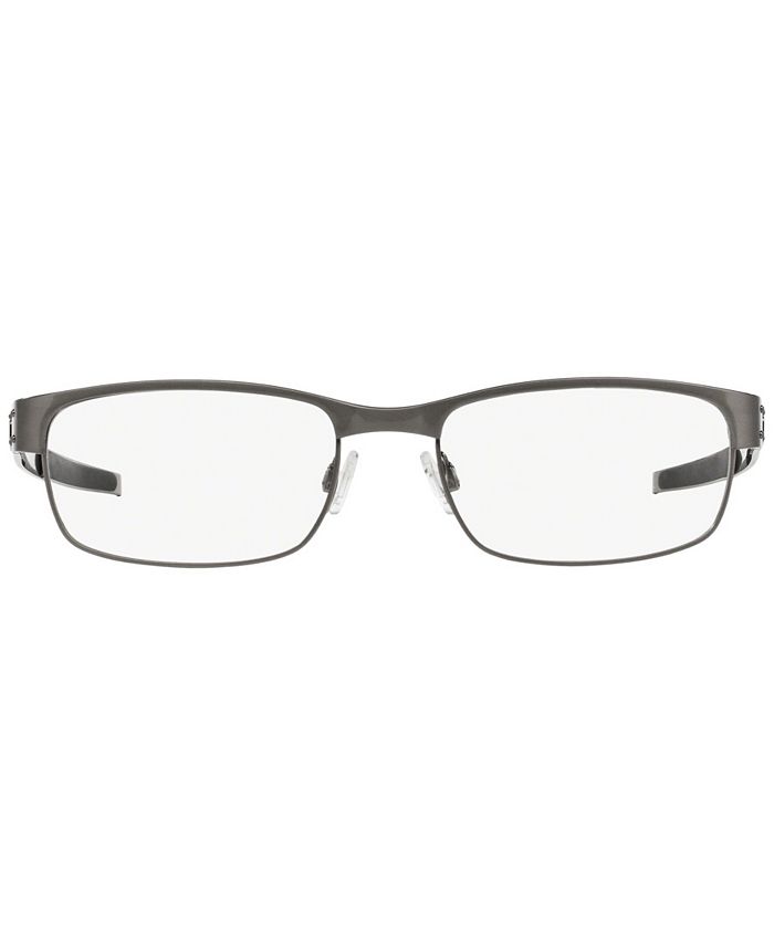 Oakley OX5038 Metal Plate Men's Rectangle Eyeglasses & Reviews ...