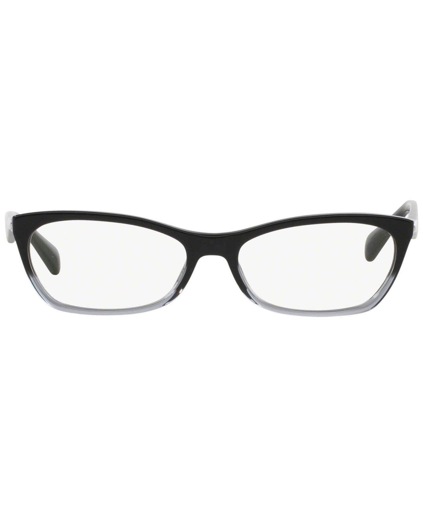 Женские очки Prada PR 15PV Irregular Eyeglasses, цвет: Чёрный — фото 3