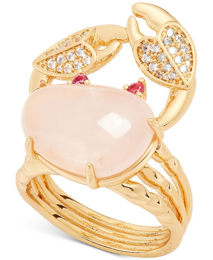 kate spade new york GoldTone Cubic Zirconia & Semiprecious Gemstone