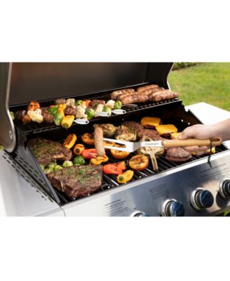 4-Piece Ash Wood Grill Tool Set