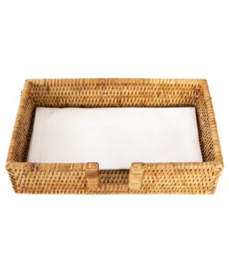 Artifacts Trading Company Guest Towel - Rectangular Napkin Holder with Cutout