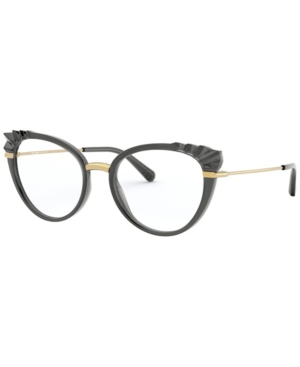 Dolce & Gabbana Dg5051 Women's Round Eyeglasses In Gray