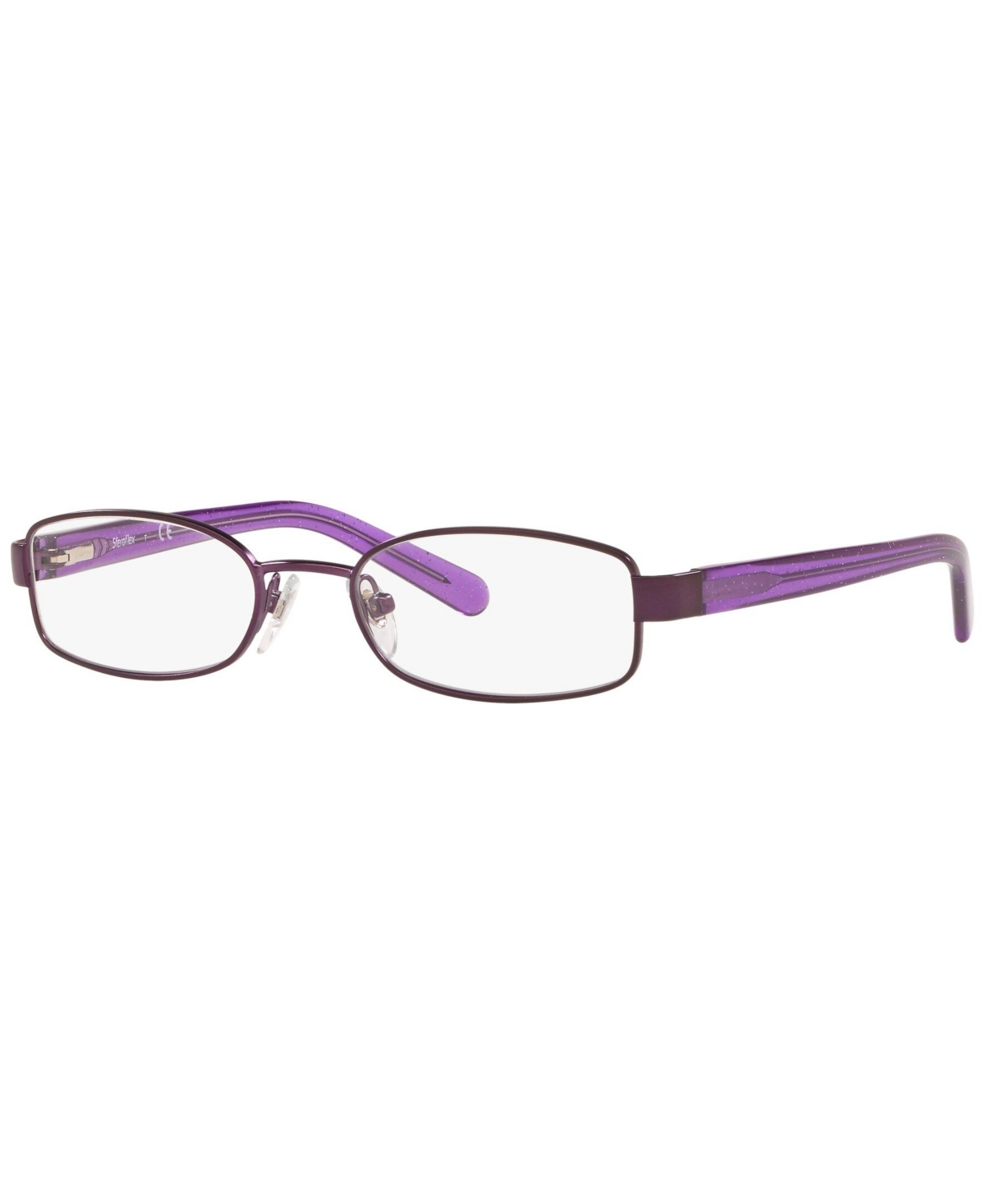 SF2857 Unisex Rectangle Eyeglasses - Matte Pink