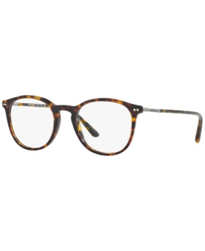 Giorgio Armani Ar7125 Men's Phantos Eyeglasses In Dark Havan