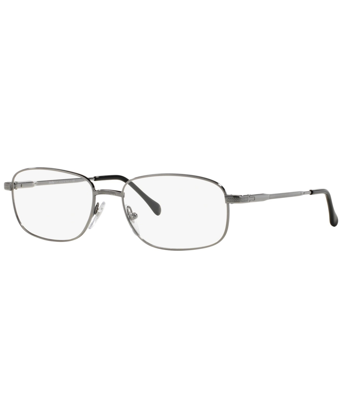SF2086 Men's Square Eyeglasses - Dark Copper