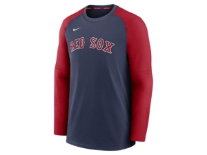 Nike Men's Boston Red Sox Authentic Collection Pre-Game Crew Sweatshirt