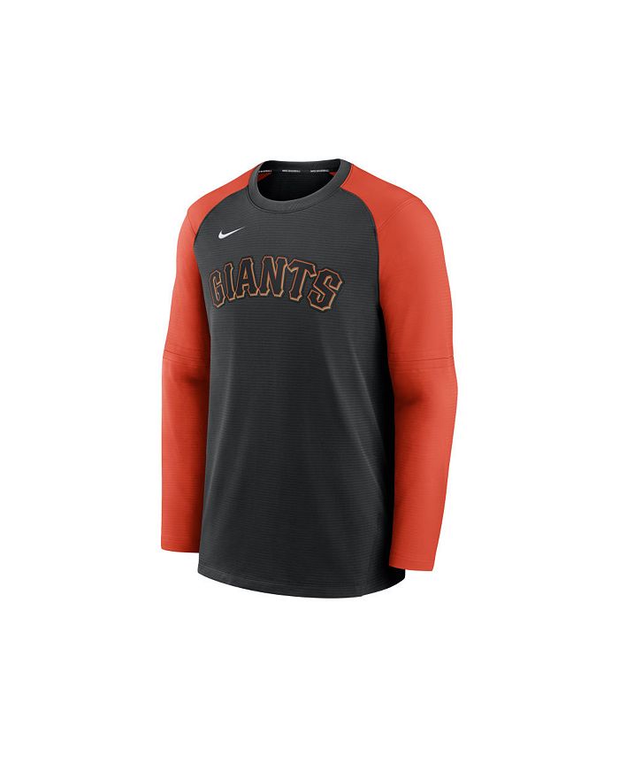 Nike - Men's San Francisco Giants Authentic Collection Pre-Game Crew Sweatshirt