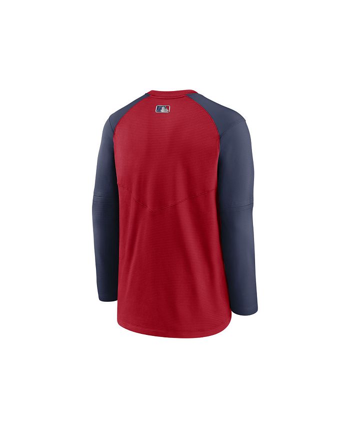 Nike - Men's St. Louis Cardinals Authentic Collection Pre-Game Crew Sweatshirt