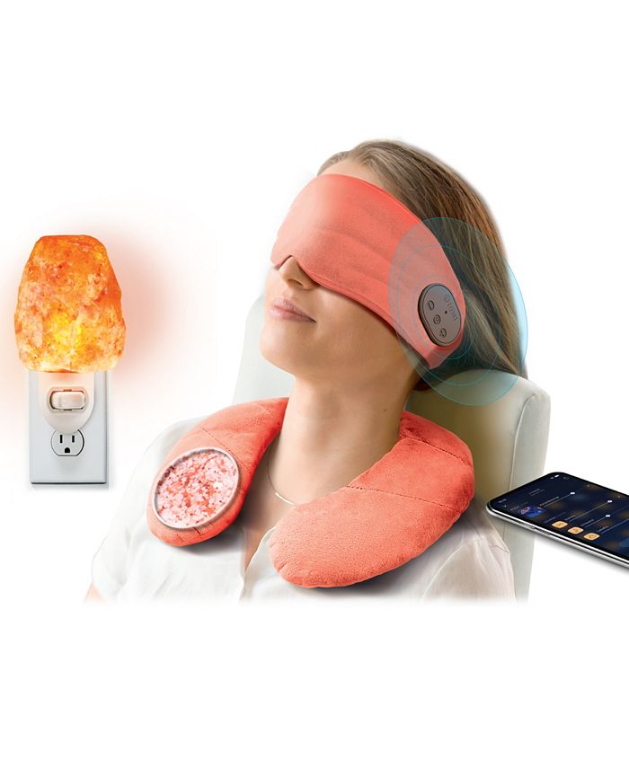Lomi Wireless Eye Mask, Himalyan Salt Neck Wrap + Night Lamp Macy's