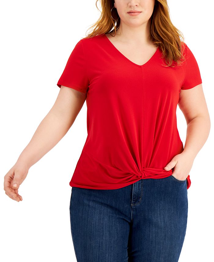 macy's inc plus size pants