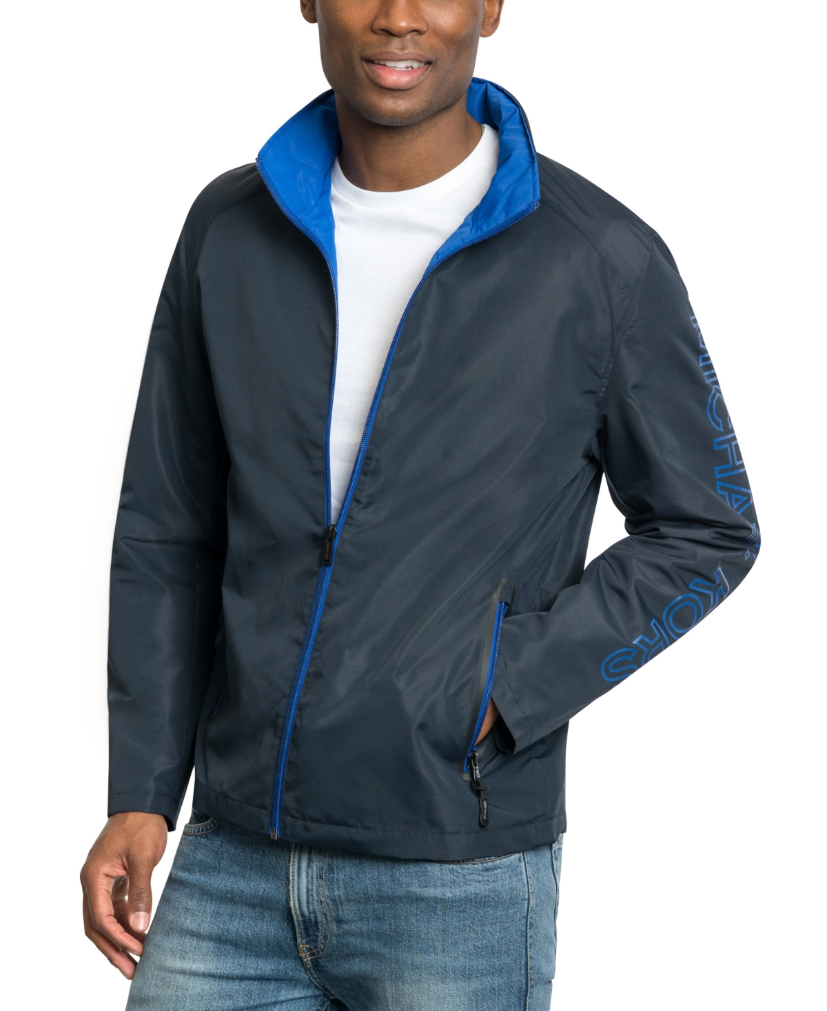 Michael Kors Men's Fontaine Jacket -Electric Blue