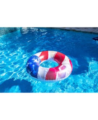 PoolCandy Stars Stripes Jumbo Swimming Pool Tube - Macy's