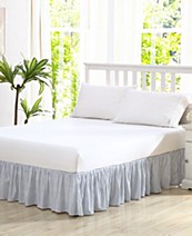 Details about   1000 TC Egyptian Cotton 1 PC Pinch Pleated Bed Skirt All Size & Chocolate Solid 