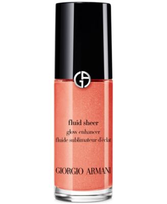 Armani Beauty Fluid Sheer Glow Enhancer Highlighter Makeup Travel Size - 5 PEACH BLUSH 37$