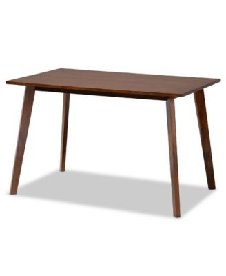 Lois Mid-Century Modern Transitional Fabric Upholstered 5 Piece Dining Set