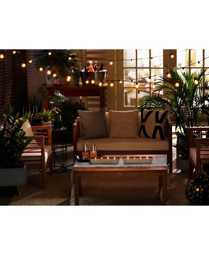 WoodWick Candle Cocowater Citronella Outdoor Candle Macy's