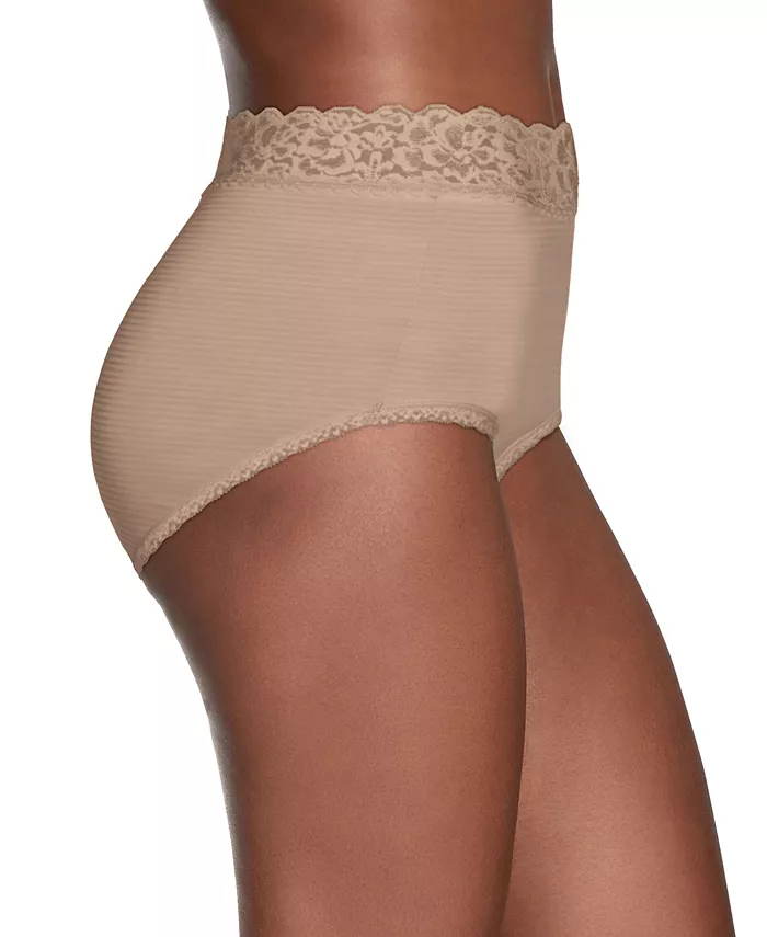 Vanity Fair Flattering Lace Stretch Brief Underwear 13281, also available in extended sizes - thumbnail 6
