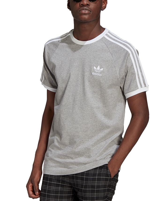 adidas adidas Men's Originals 3-Stripes Cali T-Shirt - Macy's