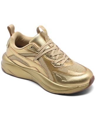 puma gold sneakers