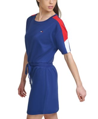 tommy hilfiger drawstring dress