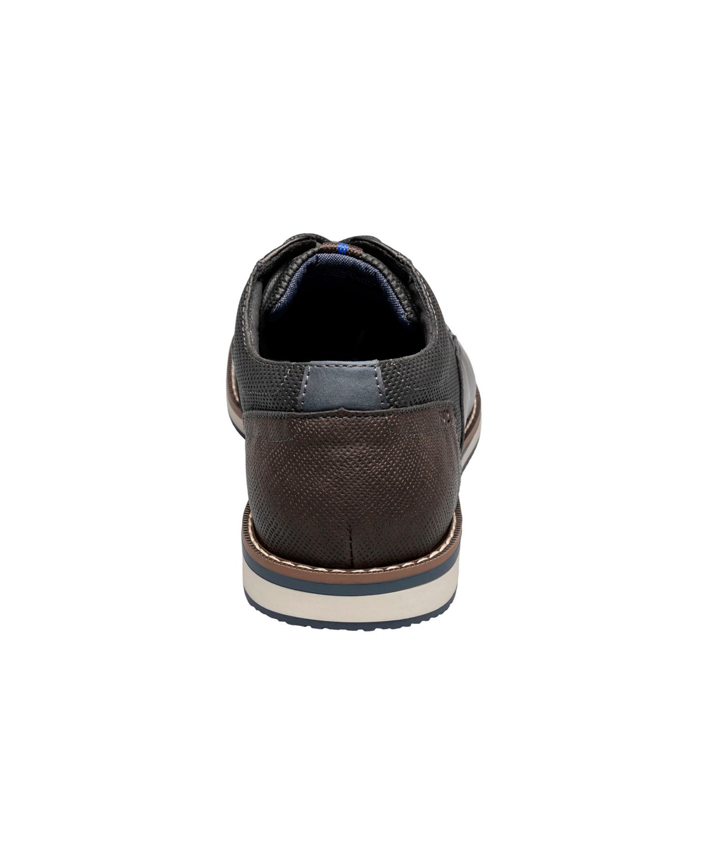 Мужские туфли Nunn Bush Circuit Plain Toe Lace-Up Oxford, цвет: Чёрный разноцветный — фото 3