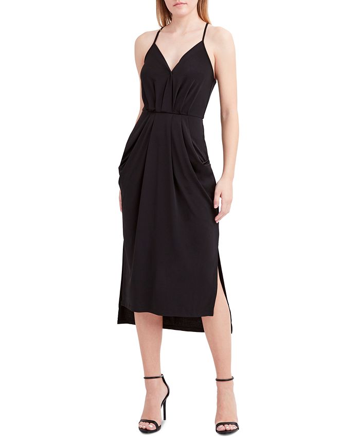 BCBGeneration Draped Midi Dress Macy s