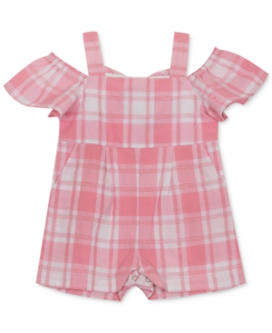 Rare Editions Baby Girls Cold-Shoulder Romper