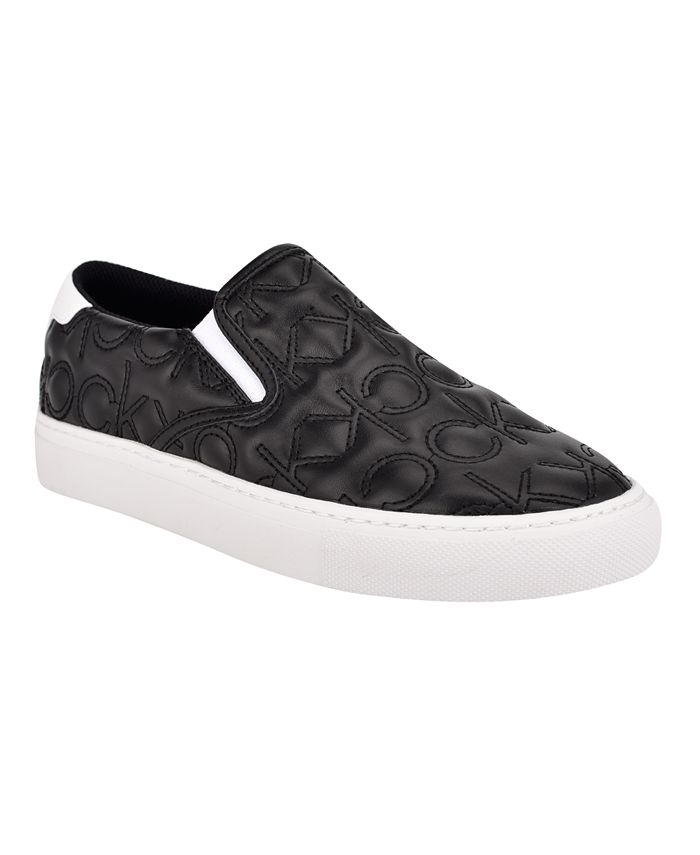 Calvin Klein Women's Geely Slip-On Logo Sneakers & Reviews - Athletic Shoes  & Sneakers - Shoes - Macy's