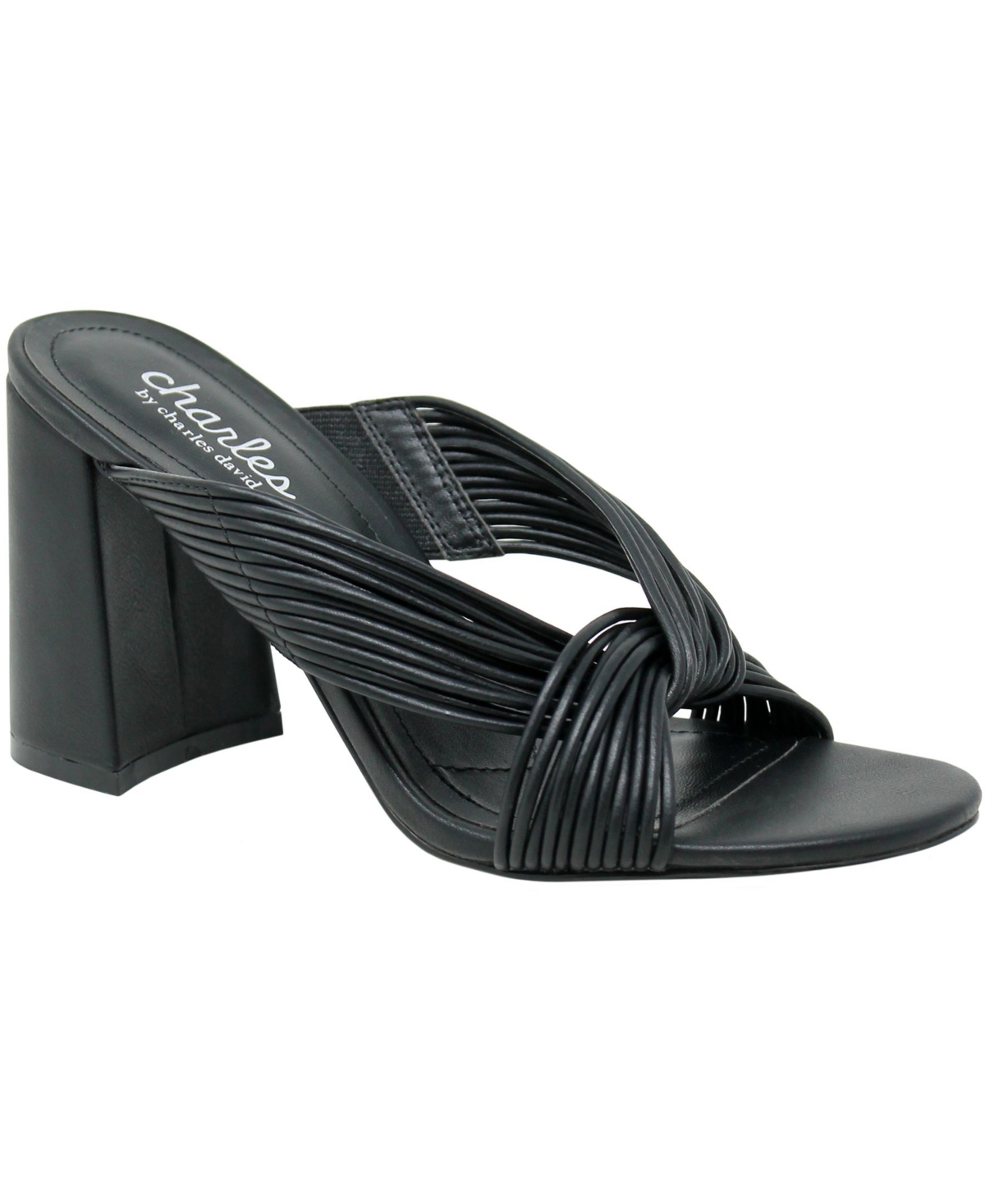 Charles by David Razzle Chunky-Heel Strappy Sandals
