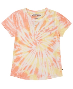 Lucky Brand Big Girls Tie Dye T-Shirt