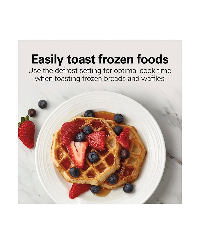 Hamilton Beach SureToast™ 2 Slice Toaster with Toast Boost to Lift Smaller Breads Macy's