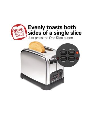 Classic Stainless Steel 2 Slice Toaster - 22782