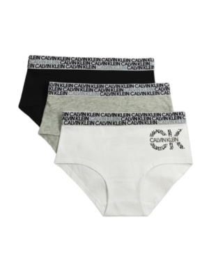 Calvin Klein Big Girls 3 Piece Hipster