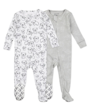 Baby Boys or Girls Koala Footed Pajama 2 Pack