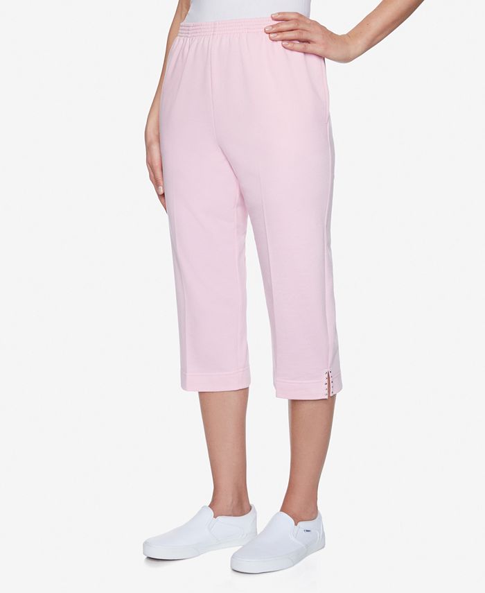 Alfred Dunner Classic Fit Capri Pants, Pants, Clothing & Accessories