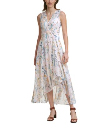 Calvin Klein - Floral-Print Maxi Dress