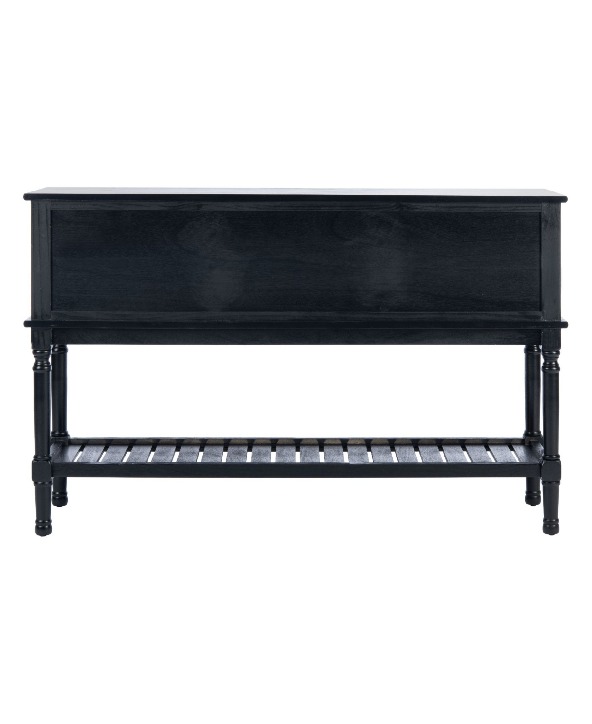 Safavieh Couture Tate 2drw 2 Door Console Table In Black