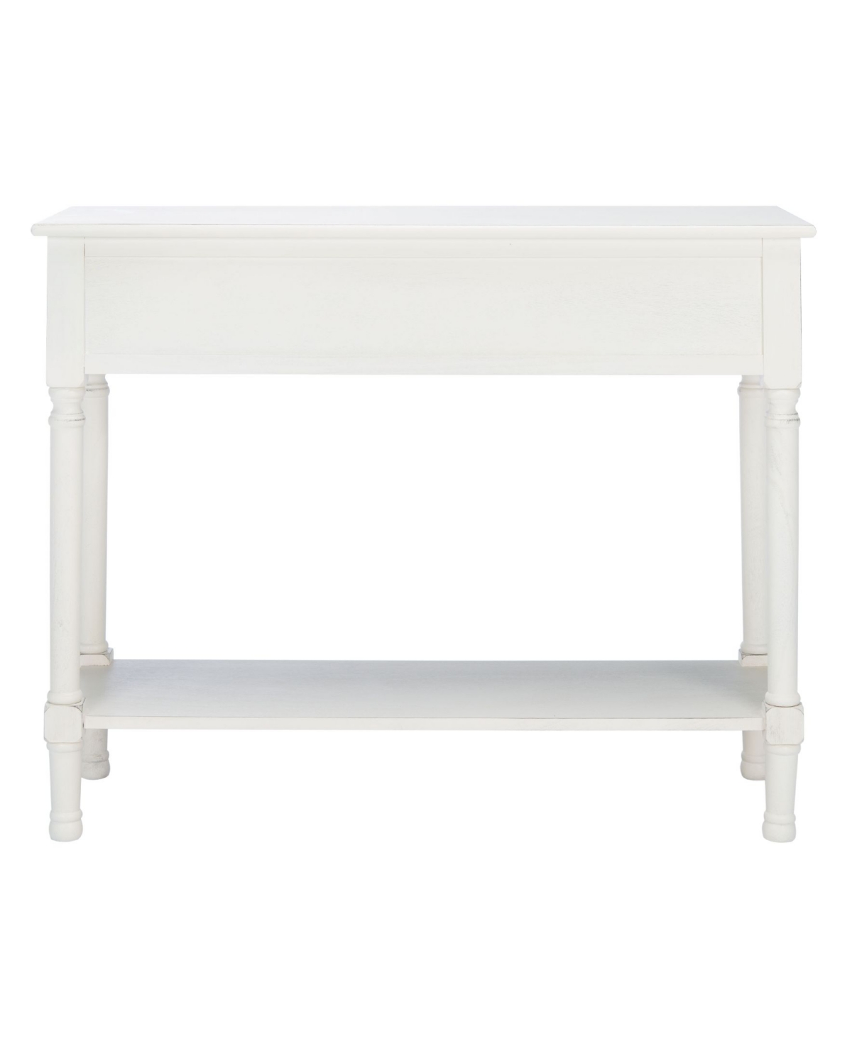 Safavieh Allura 2 Drawer Console Table In White