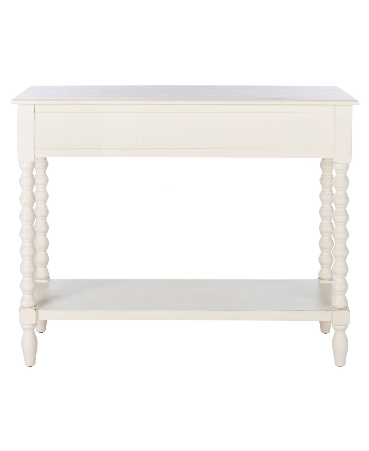 Safavieh Athena 2 Drawer Console Table In White