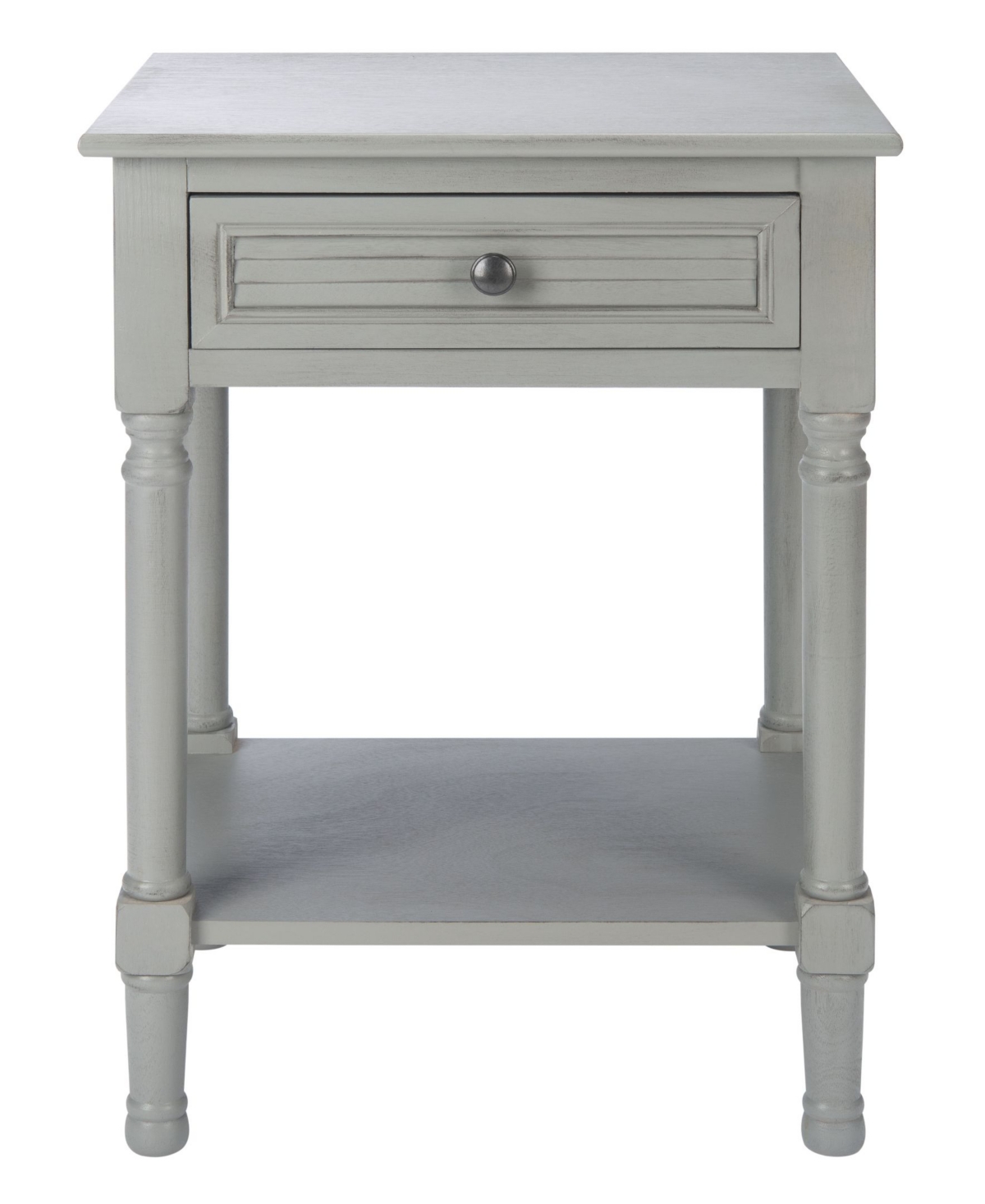 Safavieh Haines 1 Drawer Accent Table In Gray