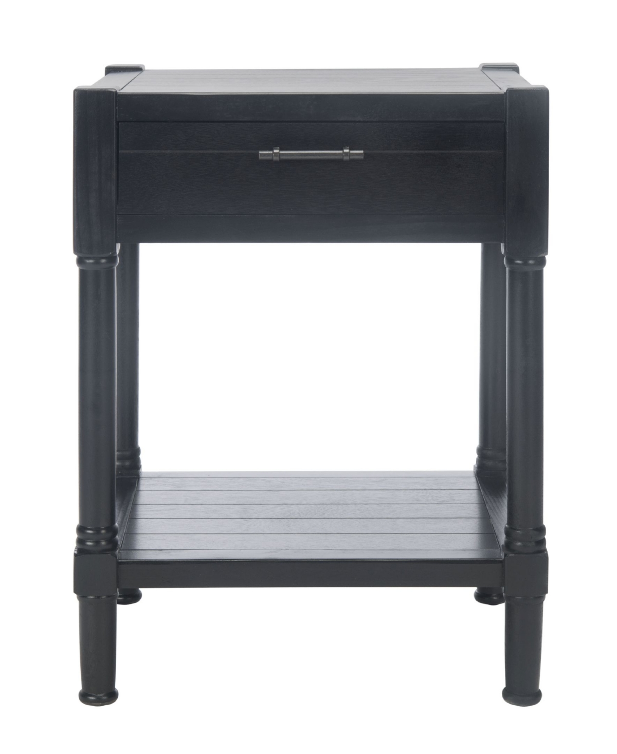 Safavieh Filbert 1 Drawer Accent Table In Black