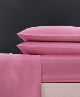 CLOSEOUT! Satin 4-Pc. Sheet Set, King