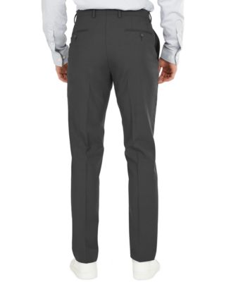 Slim-Fit Solid Wool Suit Pants 