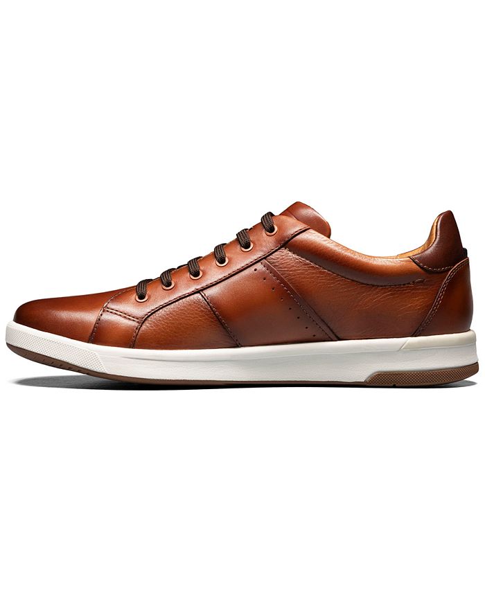 florsheim crossover knit lace to toe sneaker