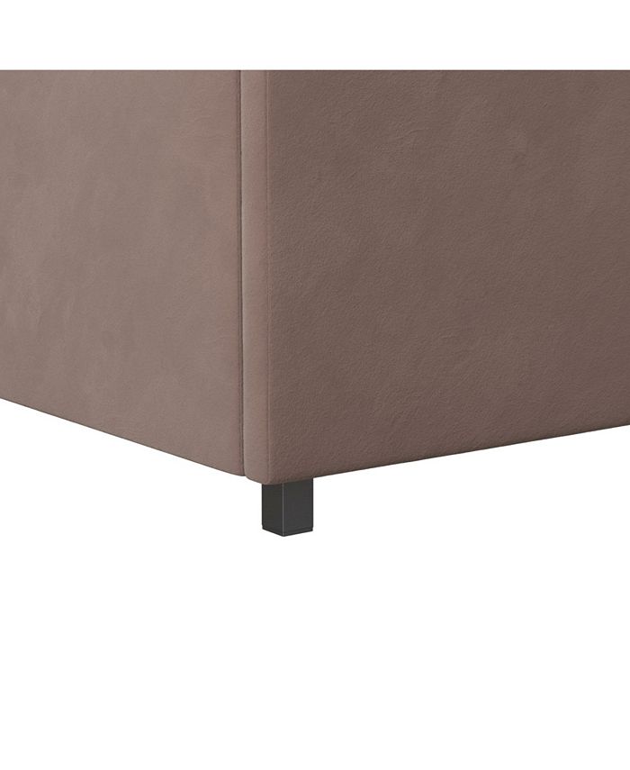 Mr. Kate Moon Upholstered Bed with Storage, King Macy's